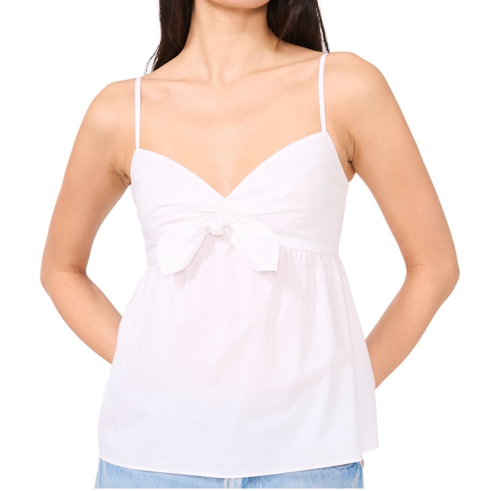 1. State Cotton Tie-Front Camisole-NWT